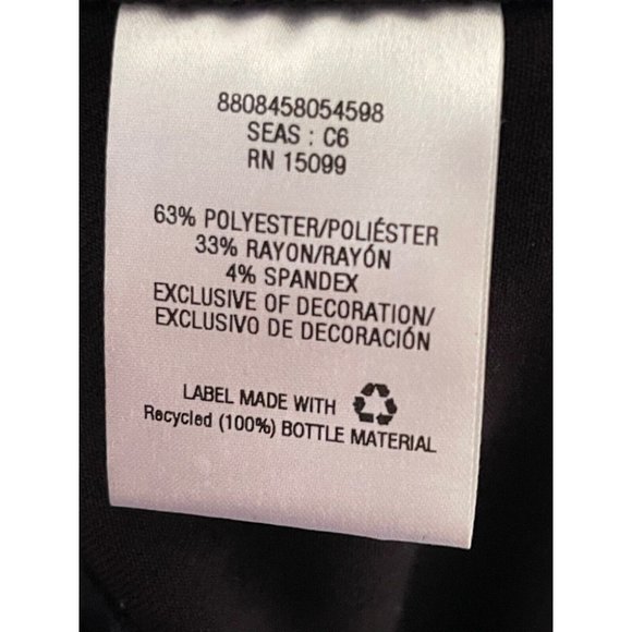 Metaphor The Olivia Pants Womens 14 Black Mid Rise Slimmer Bootcut Slash Pocket - Picture 6 of 6